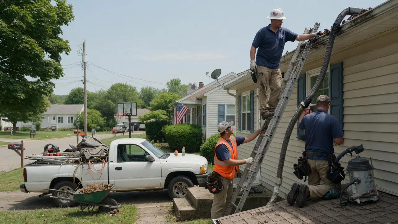 Gutter Installation in Huntingburg, IN near me